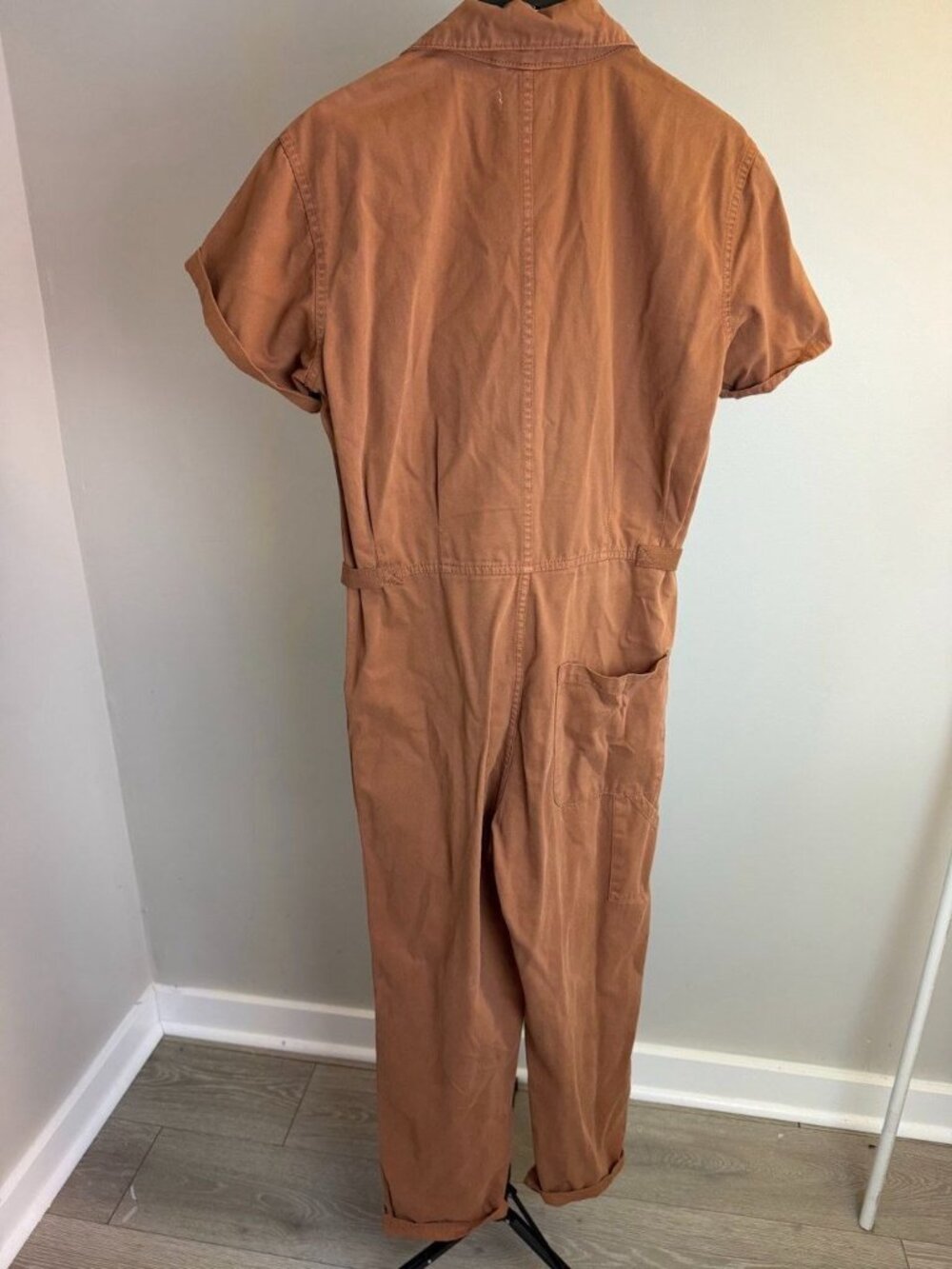 Pistola Grover Short-Sleeve Cotton Field Jumpsuit Size Medium - Picture 6 of 12